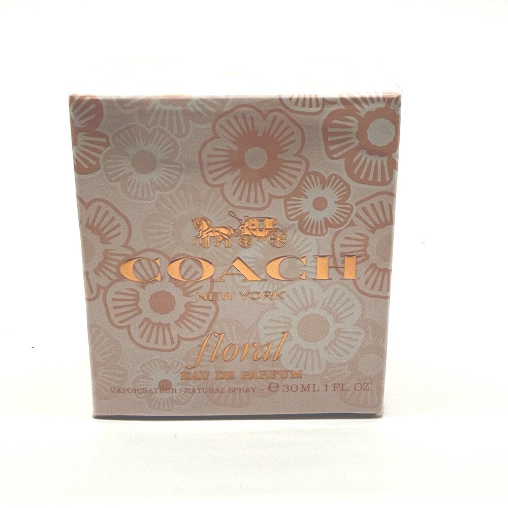 NIB Factory Sealed Coach New York Floral Eau De Parfum 1 oz Perfume Women